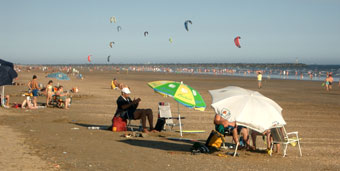 Punta Umbria - Costa de la Luz, Strnde von Huelva - Andalusien, Spanien.