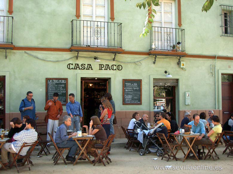 Casa Paco, tapabar aan de Alameda in Sevilla - Andalusië, Spanje.