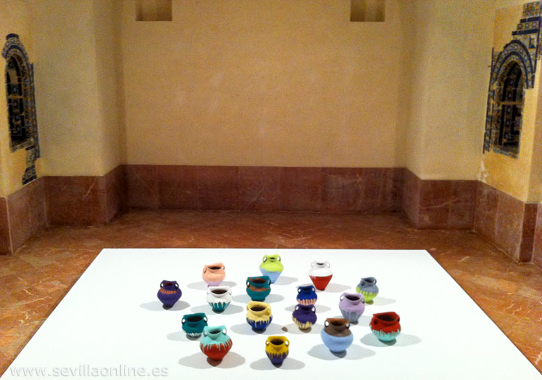 Ai Weiwei - colored vases