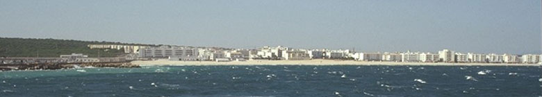 Vista su Barbate, Costa de la Luz - Andalusia, Spagna.