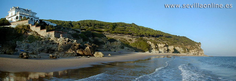 Acantilado y pinar de Barbate, het kleine natuurpark tussen Los Caños de Meca en Barbate aan de Costa de la Luz