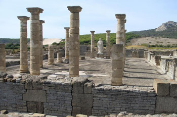 Roman ruins on the beach of Bolonia - Costa de la LUz