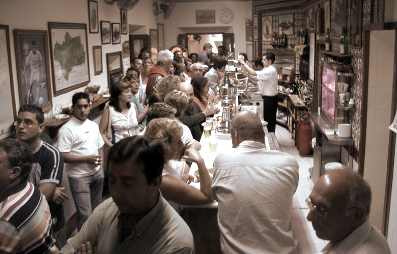 Bars and tapas at Conil de la Frontera, Costa de la LUZ