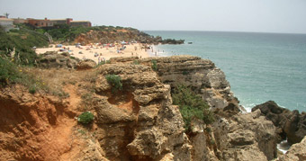 Rocks and beaches at Conil de la Frontera, Costa de la Luz