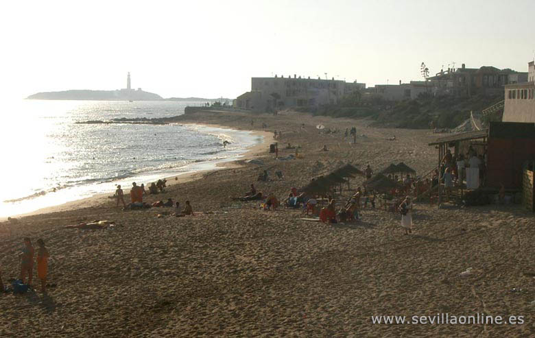 One of the beautiful unspoiled beaches (at Los Caños de Meca) on the Costa de la Luz