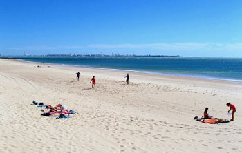 Strand van El Buzo, el Puerto de Santa María - Costa de la Luz