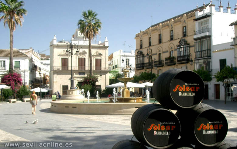 Centro di Sanlucar de Barrameda, Costa de la Luz - Andalusia, Spagna.