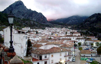 Het dorp Grazalema, provincie Cadiz