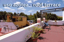Apartamento Romántico - uso azotea - centro, Alameda