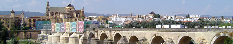 Die RÃ¶mische BrÃ¼cke Ã¼ber den Guadalquivir in Cordoba - Andalusien, Spanien