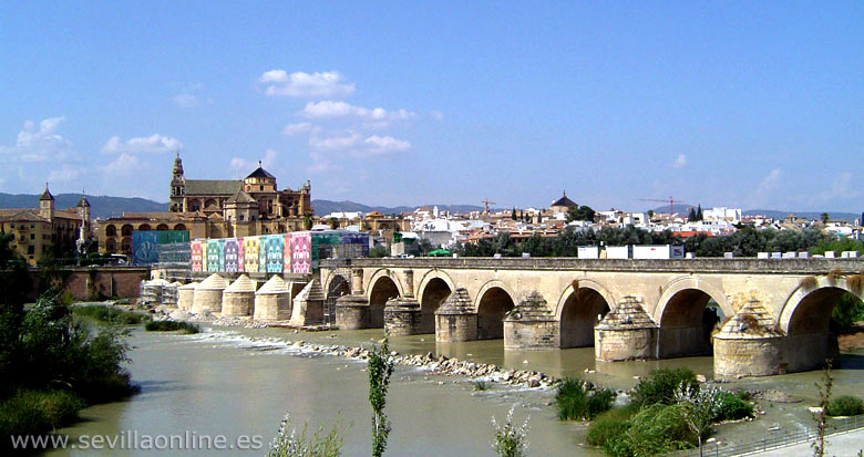 Roman bridge, Cordoba - Andalusia, Spain.
