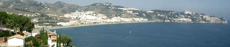 Costa Tropical (the tropical coast), beaches of Granada - Andalusia, Spain.