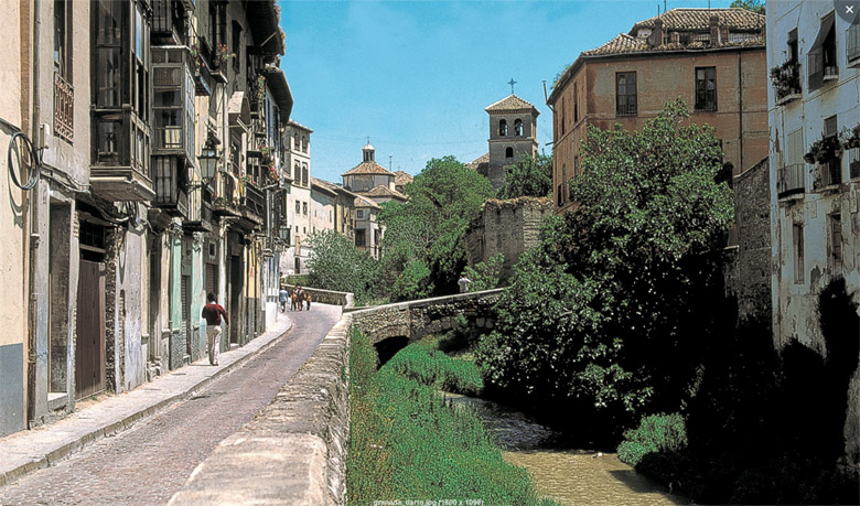 The city of Granada - Andalusia, Spain.