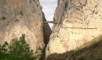 El Chorro - desfiladero de los Gaitanes e 'il caminito del Rey'