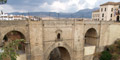 De nieuwe brug in Ronda, Malaga - Andalusië, Spanje.