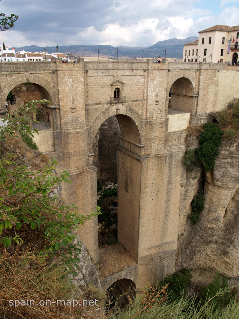 Die neüe Brücke in Ronda - Andalusien, Spanien