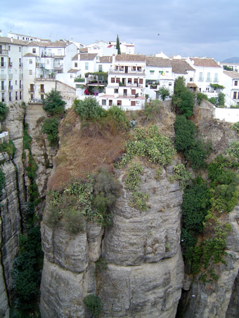 View over el Tajo  in Ronda 