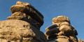 Le roce particulari del parco naturale di Torcal de Antequera, provincia di Malaga - Andalusia, Spagna