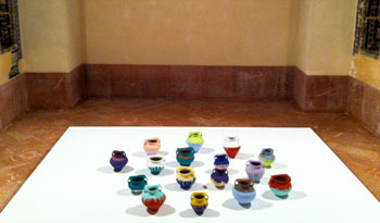Ai Weiwei - colored vases