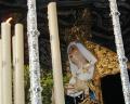 Close up of the Virgen of Santa Cruz.