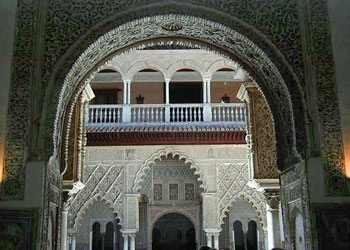 Arches all over the Alcazar