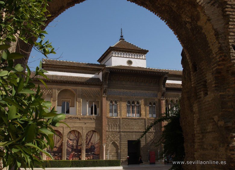 The first impression when you enter the Alcazar palace, Seville
