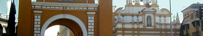 Macarena Arch and Basilica, Seville.