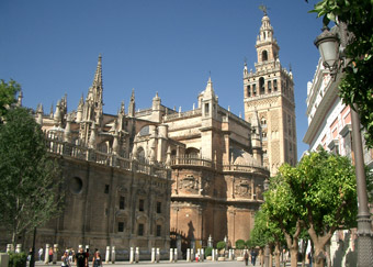 a Giralda, Séville - Andalousie, Espagne.