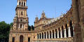 Plaza de España (die Spanienplatz) in Sevilla - Andalusien, Spanien.