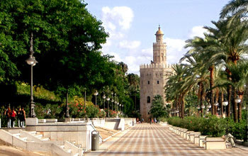 The Gold Tower and the Guadalquivir River.