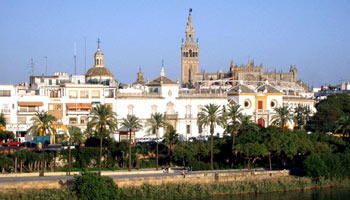 Blick auf das Zentrum von Sevilla.